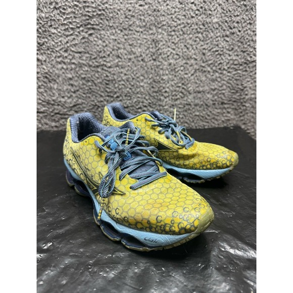 Mizuno Wave Prophecy 3 Running Shoes J1GD140029 Honeycomb Yellow Womens Size W9 - Picture 1 of 10
